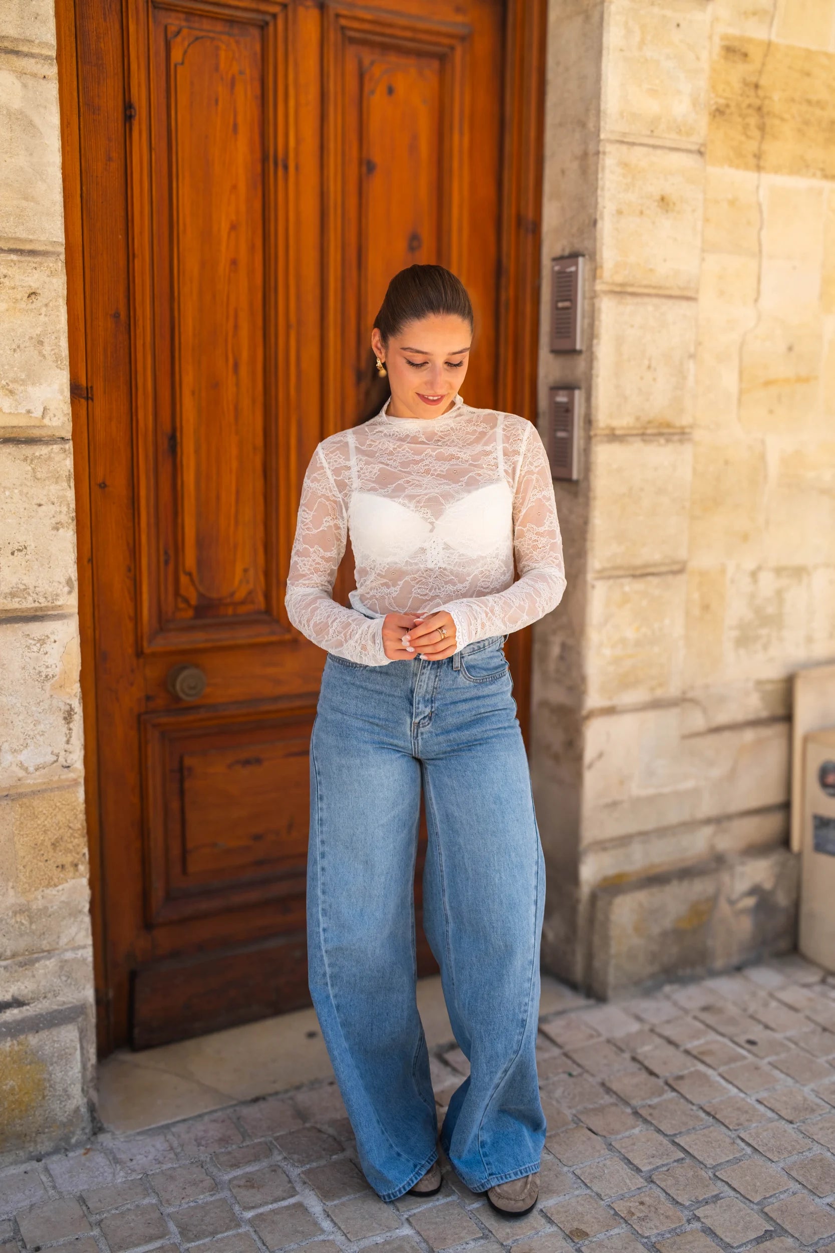 Blouse Garrett écru