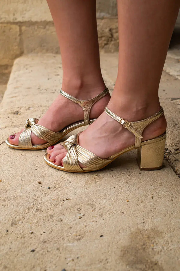 Sandales Mia dorées