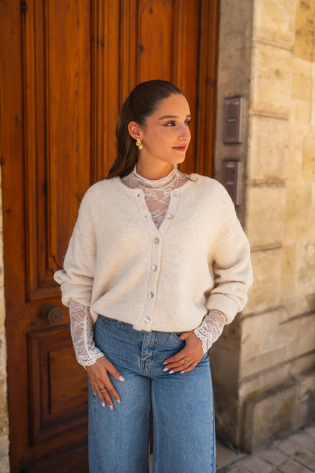 Blouse Garrett écru