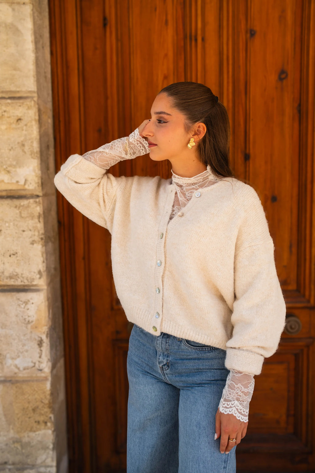 Blouse Garrett écru