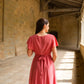 Robe Mila courte vieux rose