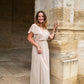 Robe Mila longue beige