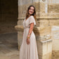 Robe Mila longue beige