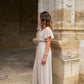 Robe Mila longue beige