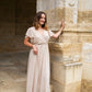 Robe Mila longue beige