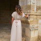 Robe Mila longue beige
