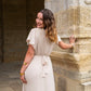 Robe Mila longue beige