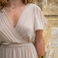 Robe Mila longue beige