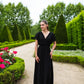 Robe Mila longue noire