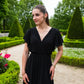 Robe Mila longue noire