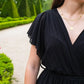 Robe Mila longue noire
