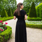 Robe Mila longue noire