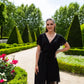 Robe Mila courte noire