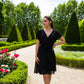 Robe Mila courte noire