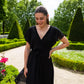 Robe Mila courte noire