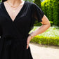 Robe Mila courte noire