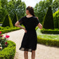 Robe Mila courte noire