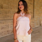 Top Solène rose