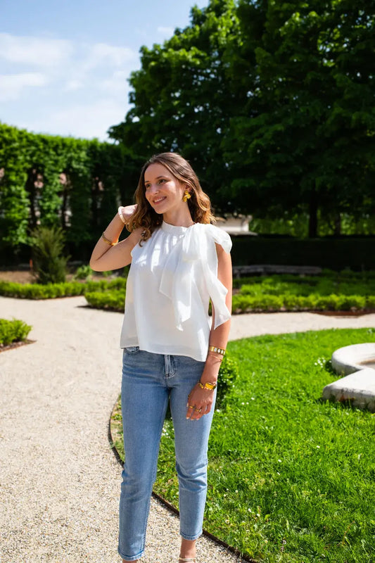 Blouse Andy blanche