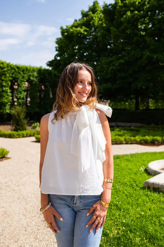 Blouse Andy blanche