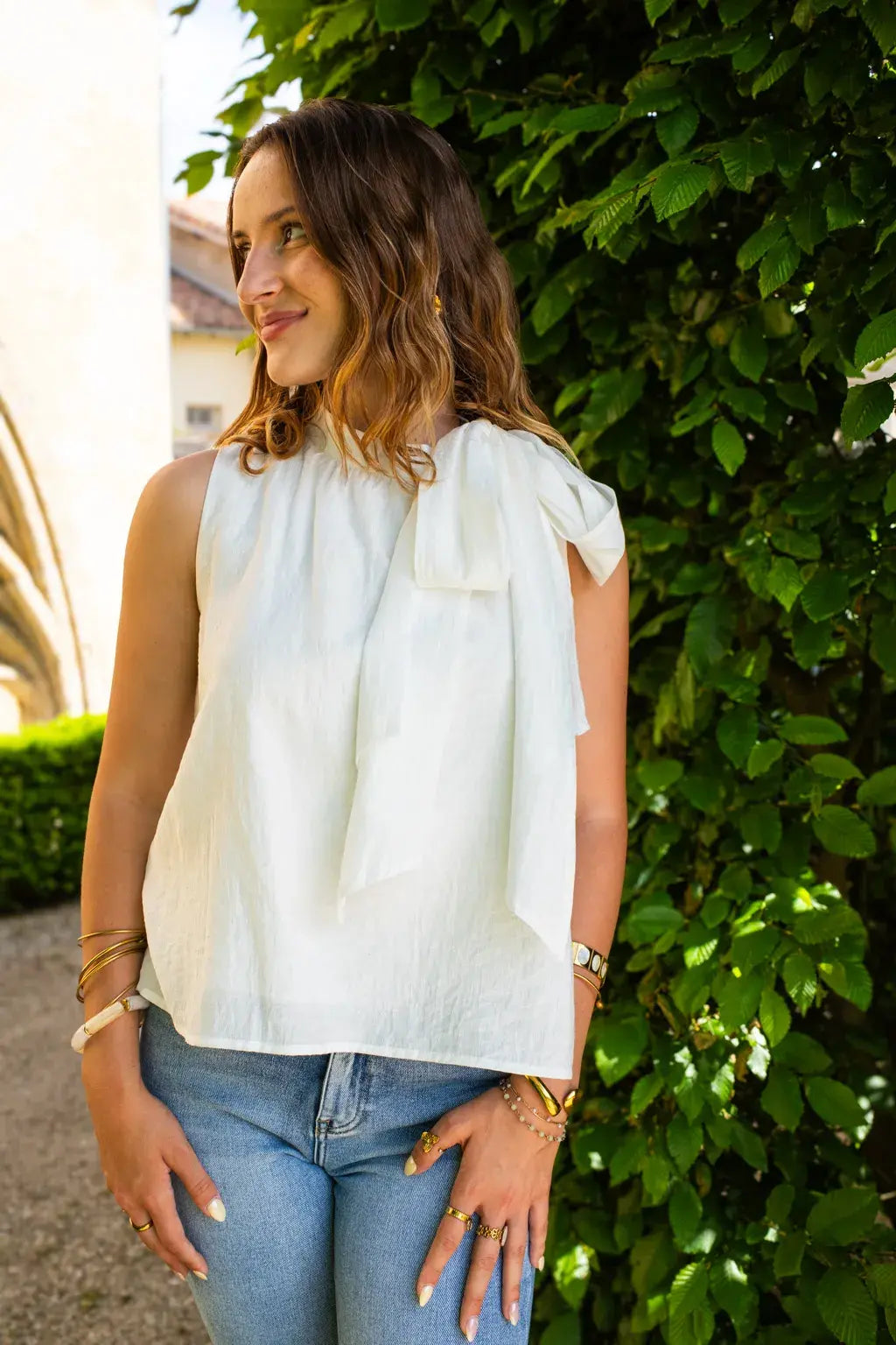 Blouse Andy blanche