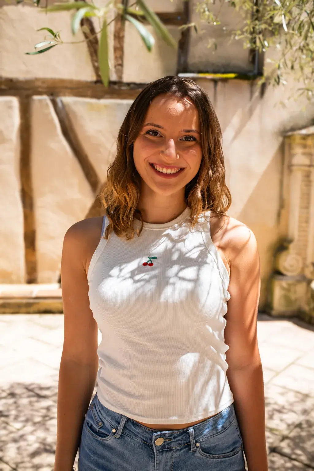 Ensemble Chemise & top Pacha bleu