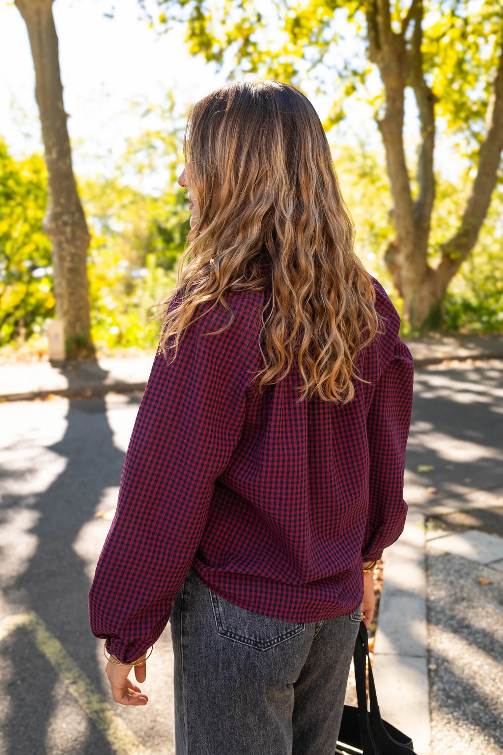 Blouse Cleo Bordeaux