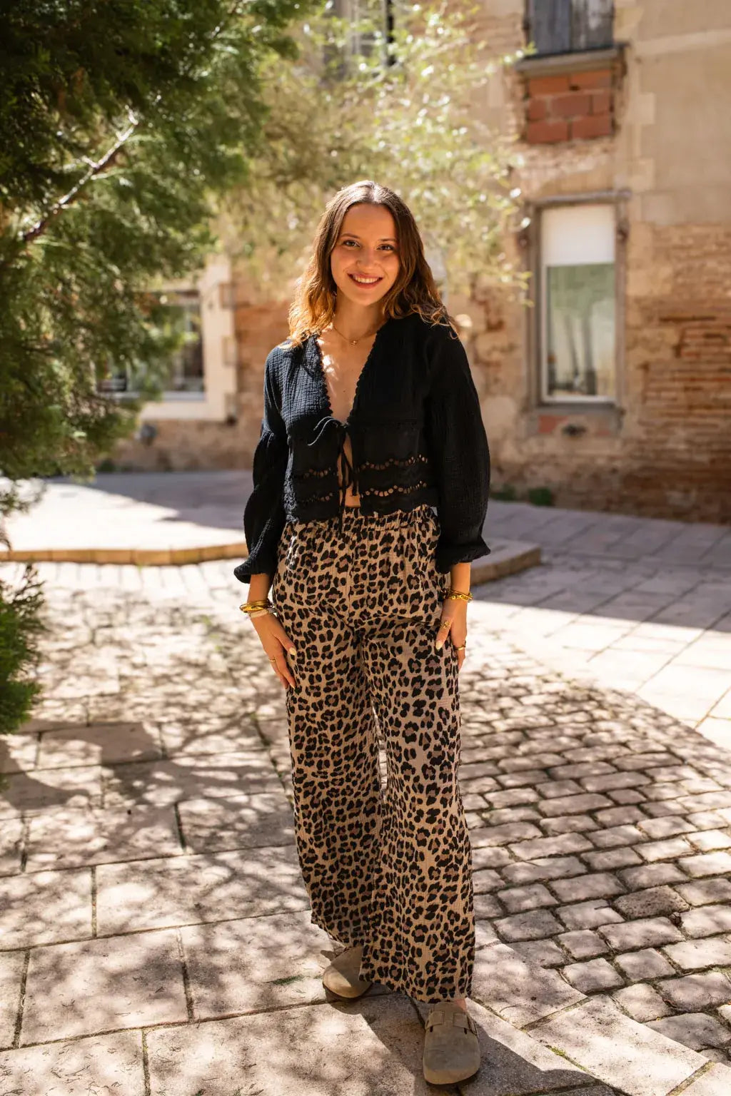 Blouse Clémentine noire