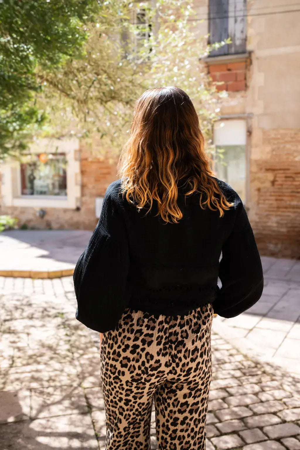 Blouse Clémentine noire