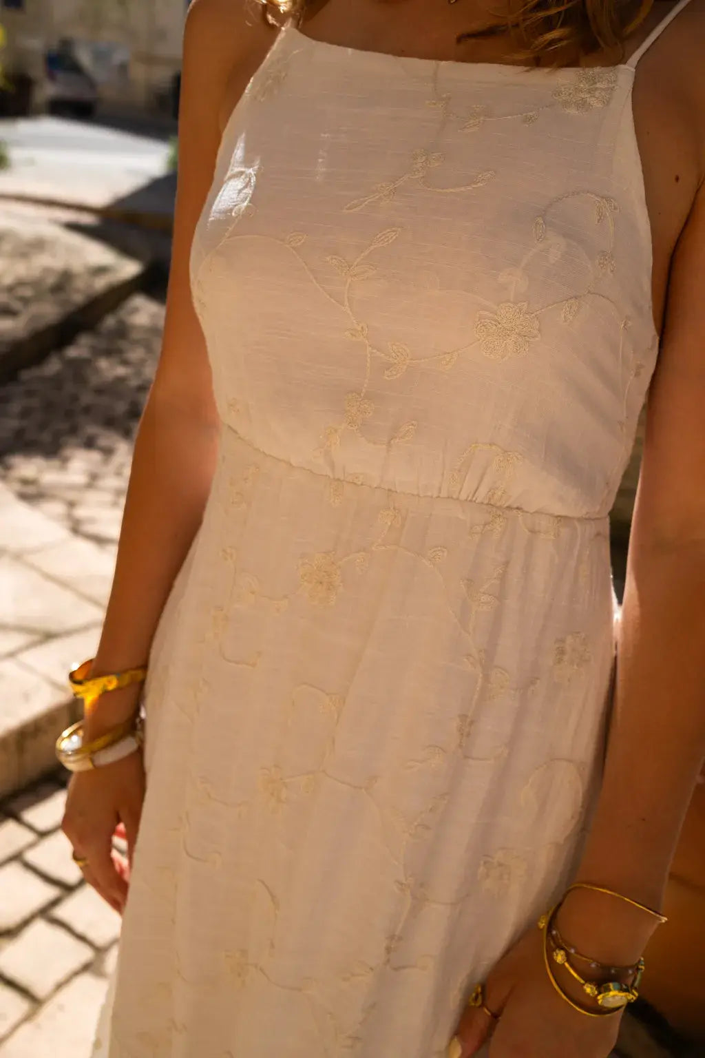 Robe Roma écru