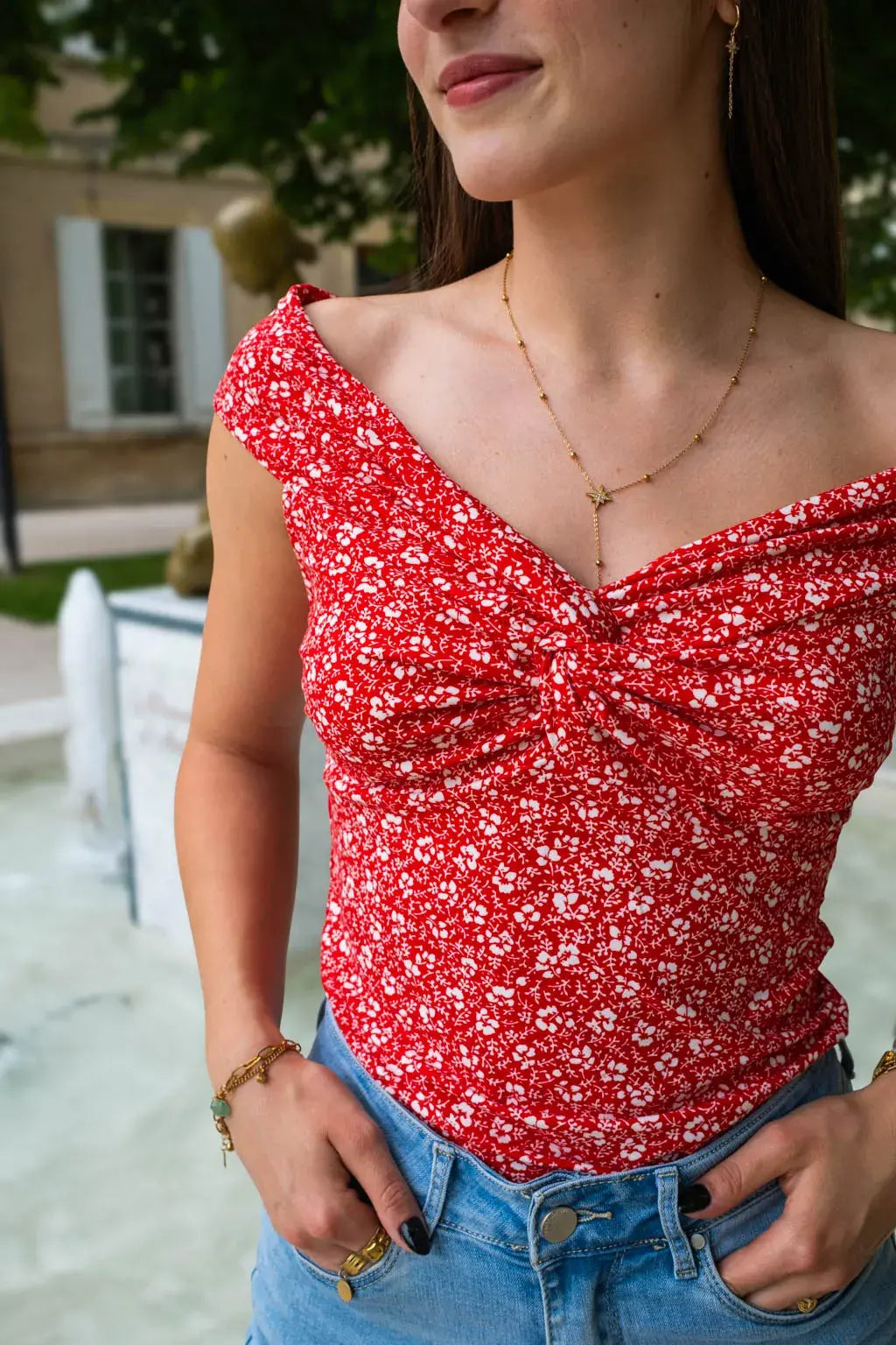 Top Leila rouge