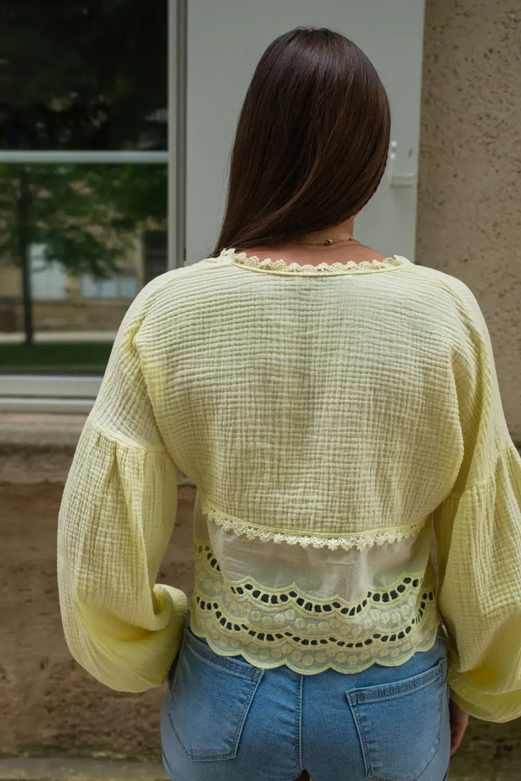 Blouse Clémentine jaune