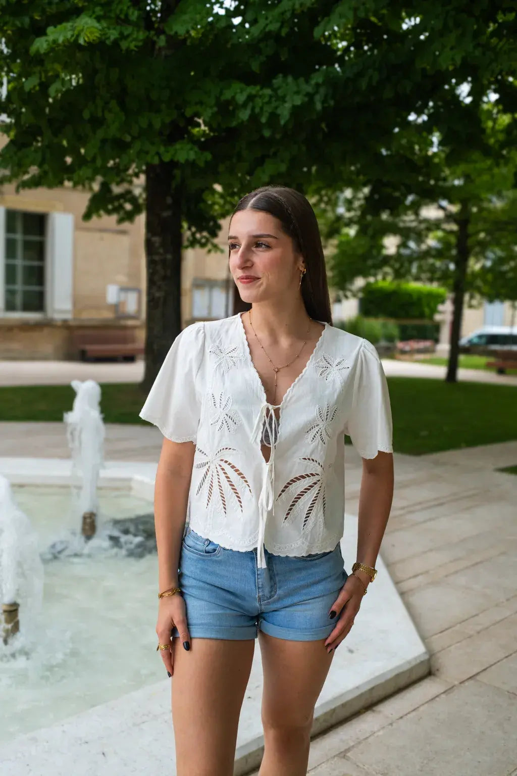 Blouse Suzy écru