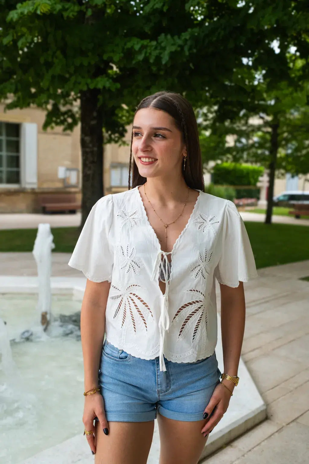 Blouse Suzy écru