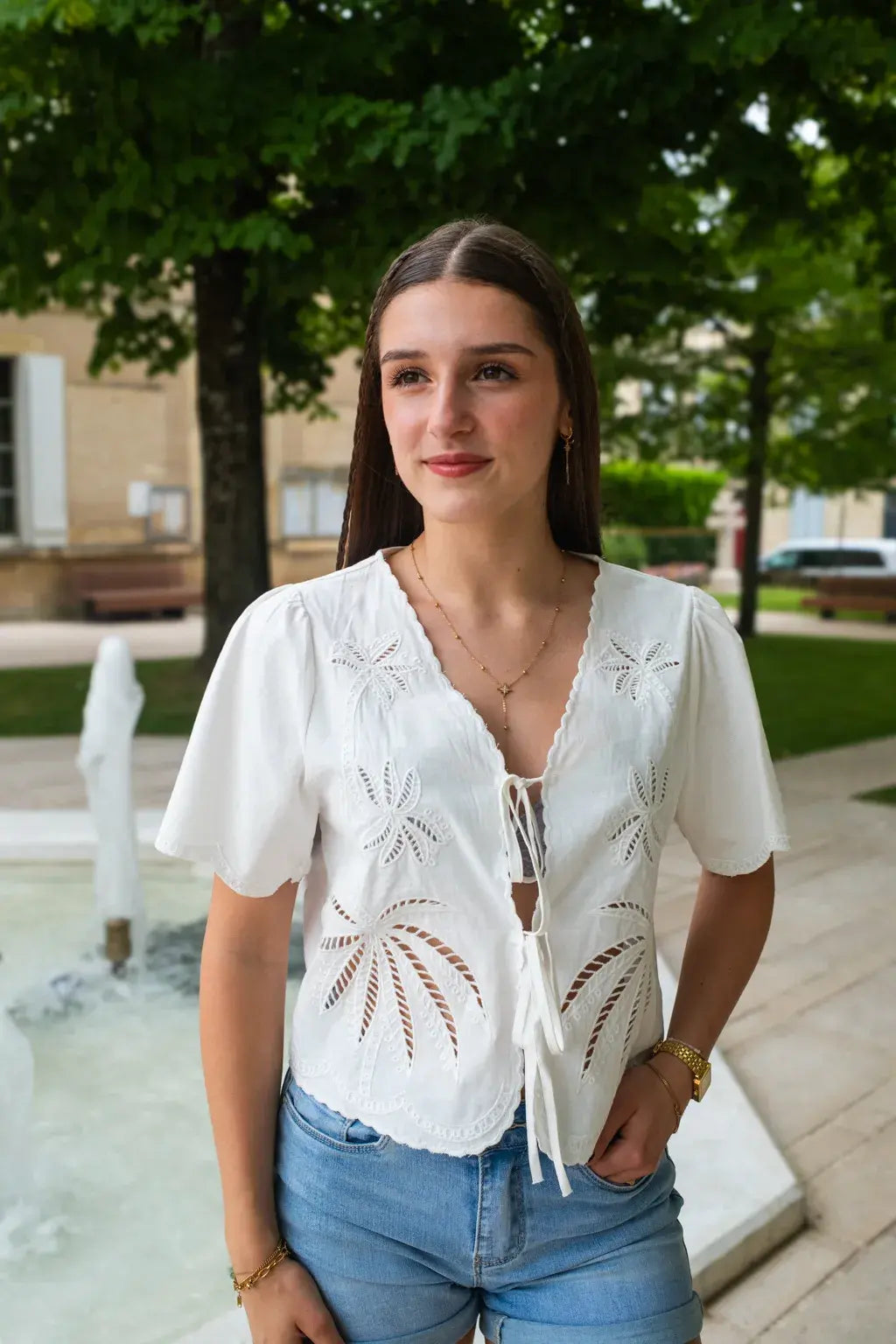 Blouse Suzy écru