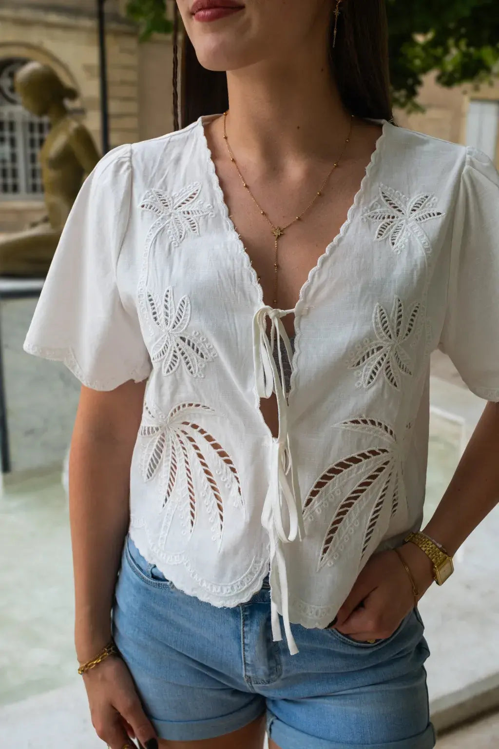 Blouse Suzy écru