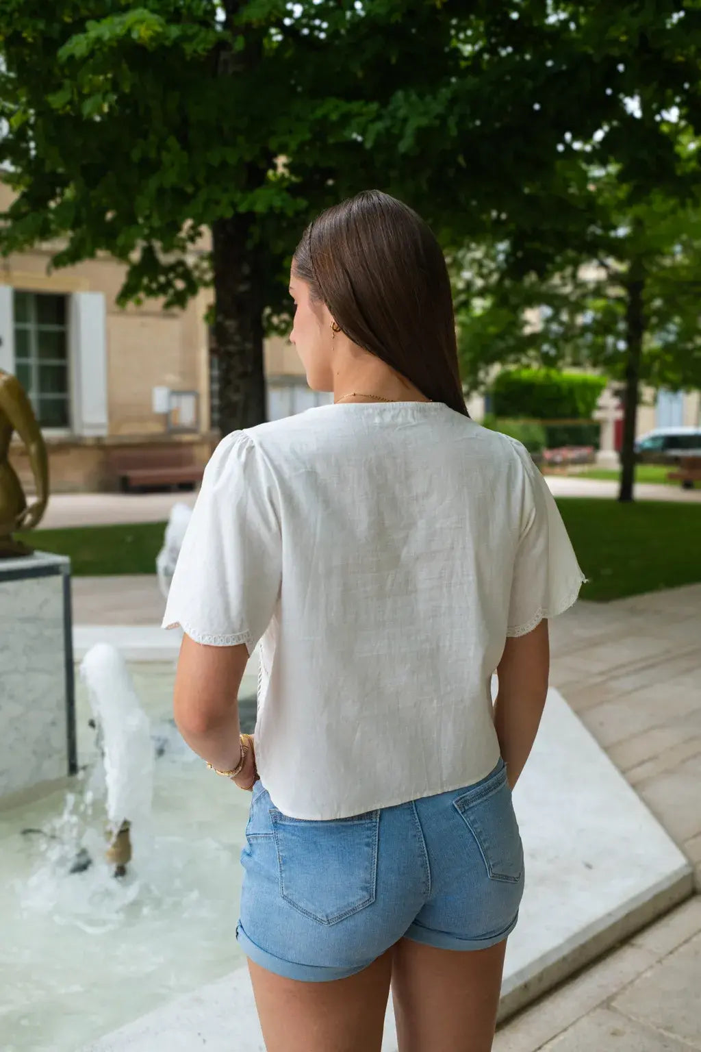 Blouse Suzy écru