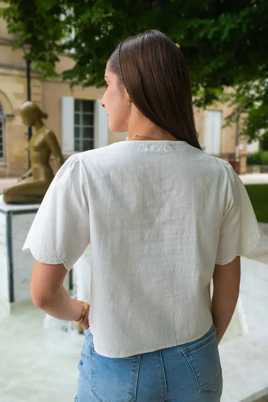 Blouse Suzy écru