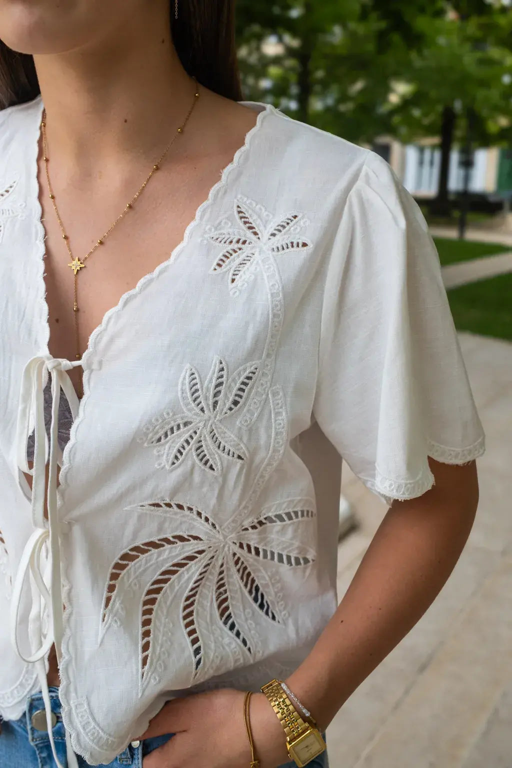 Blouse Suzy écru
