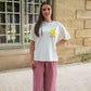 T-shirt Lemons écru