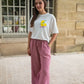 T-shirt Lemons écru