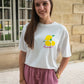 T-shirt Lemons écru