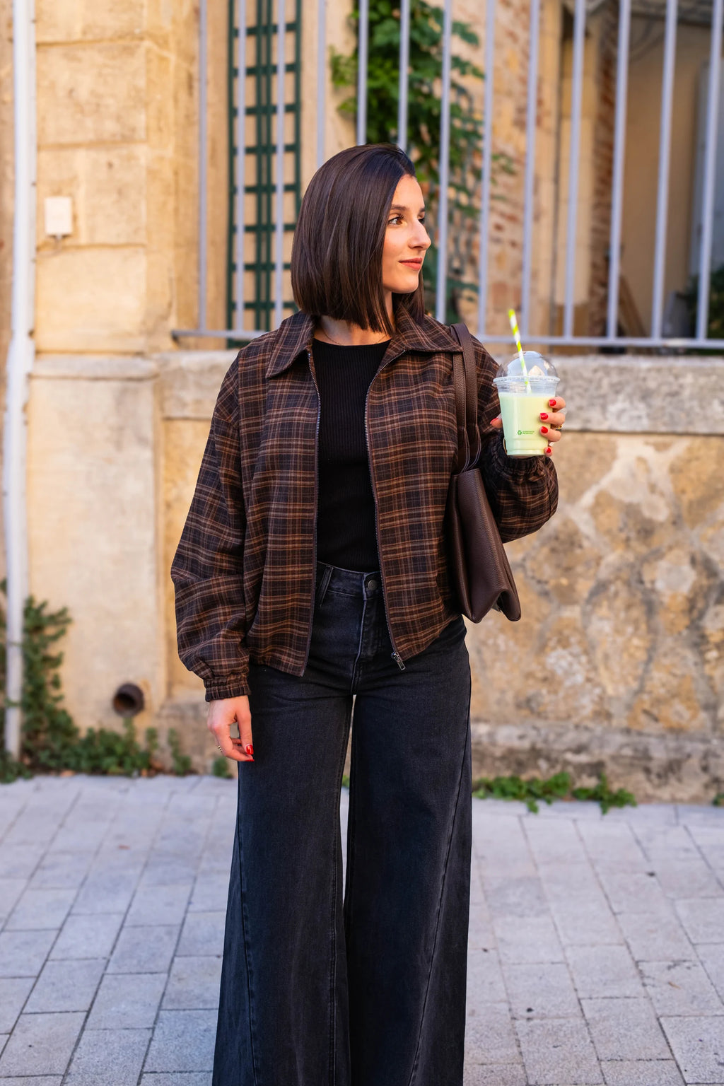Veste Marco marron