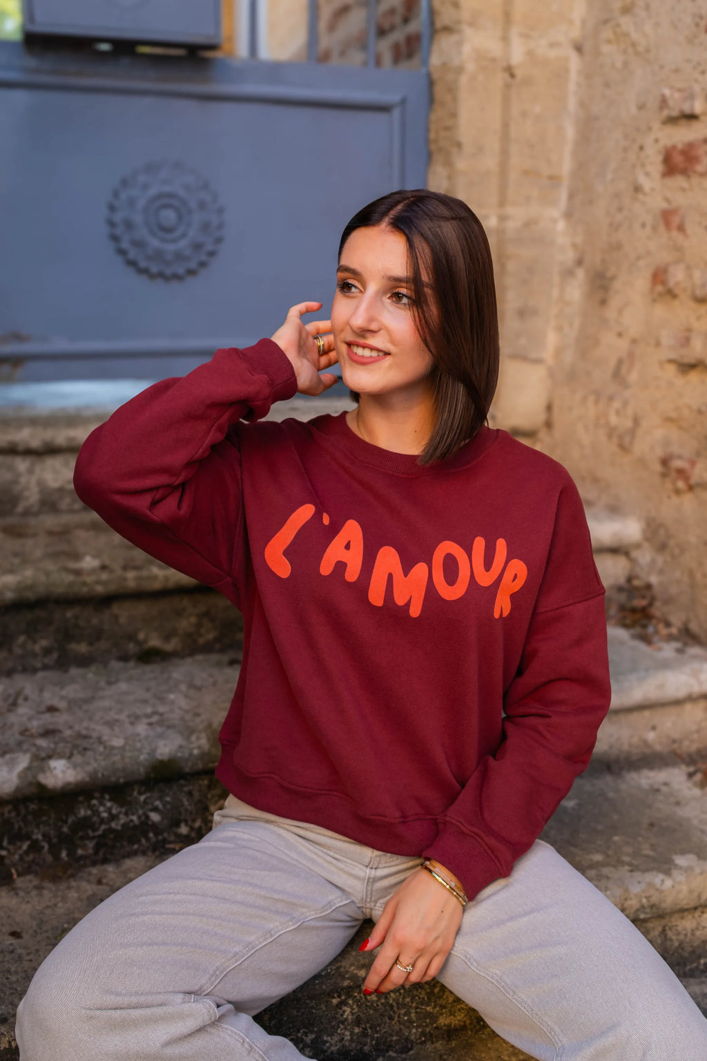 Sweat l'Amour bordeaux