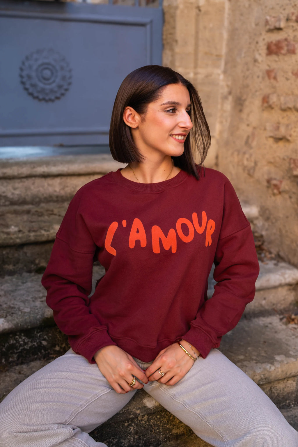 Sweat l'Amour bordeaux