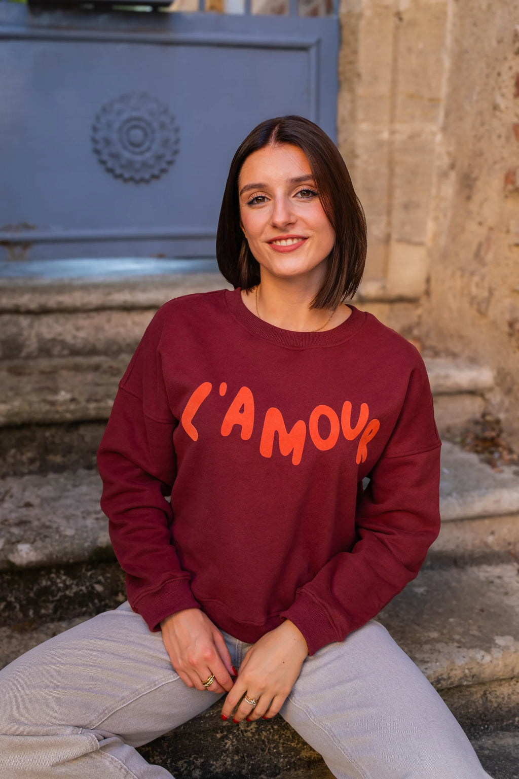 Sweat l'Amour bordeaux