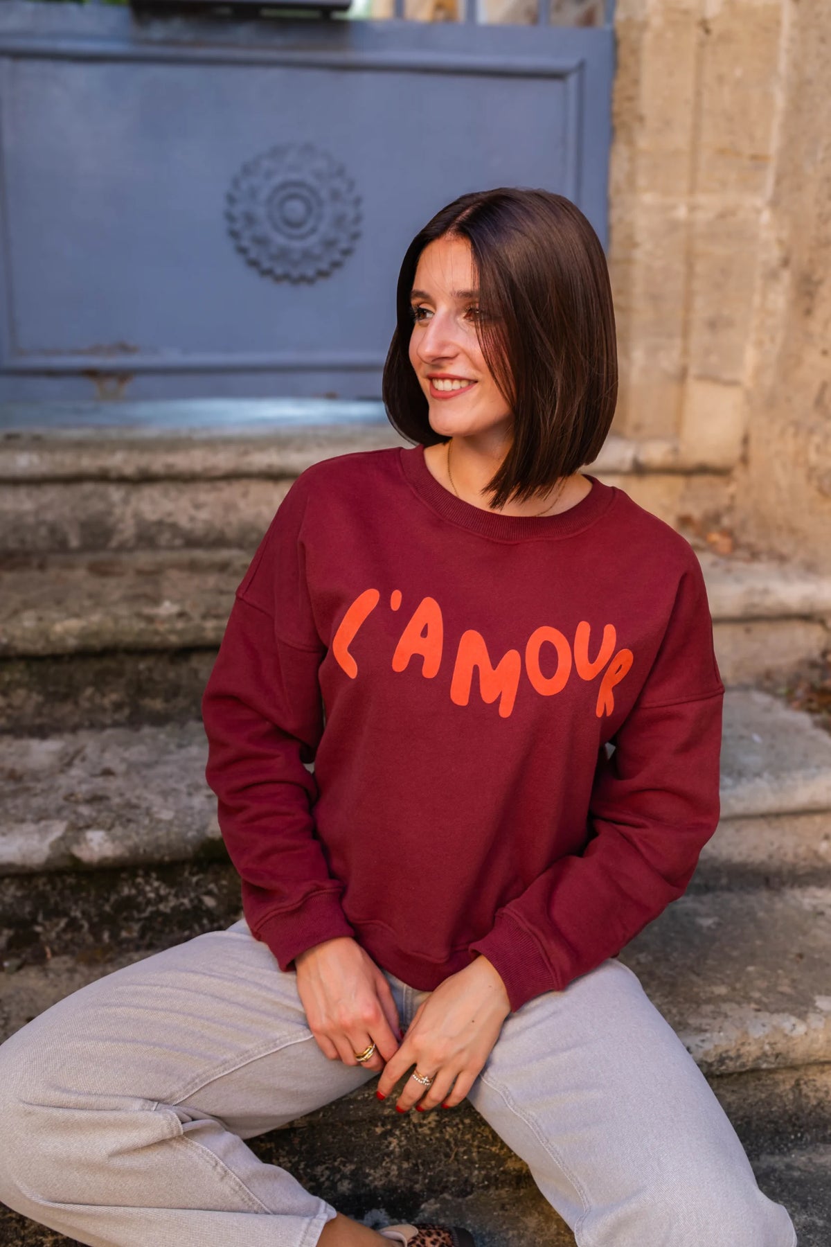 Sweat l'Amour bordeaux