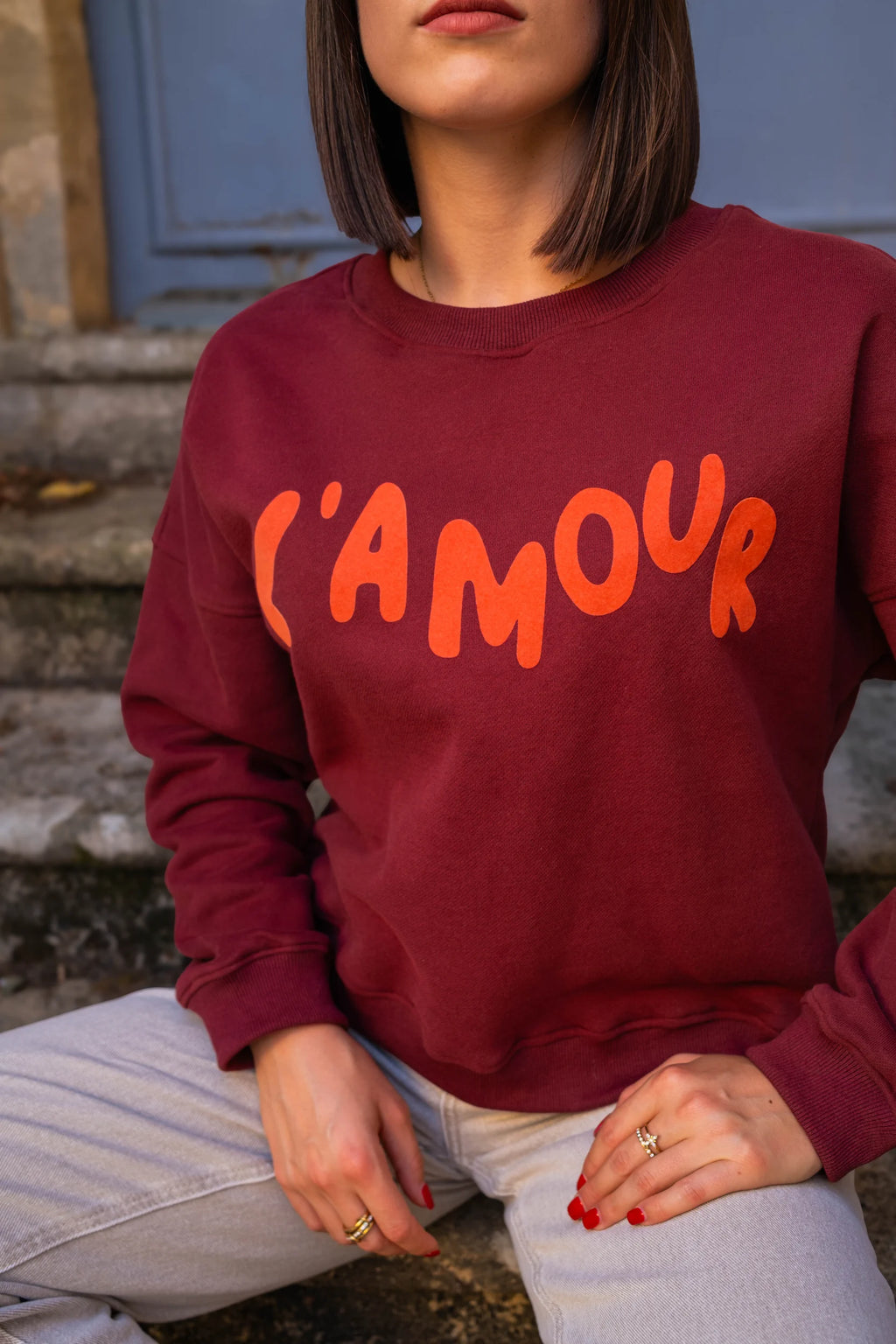 Sweat l'Amour bordeaux