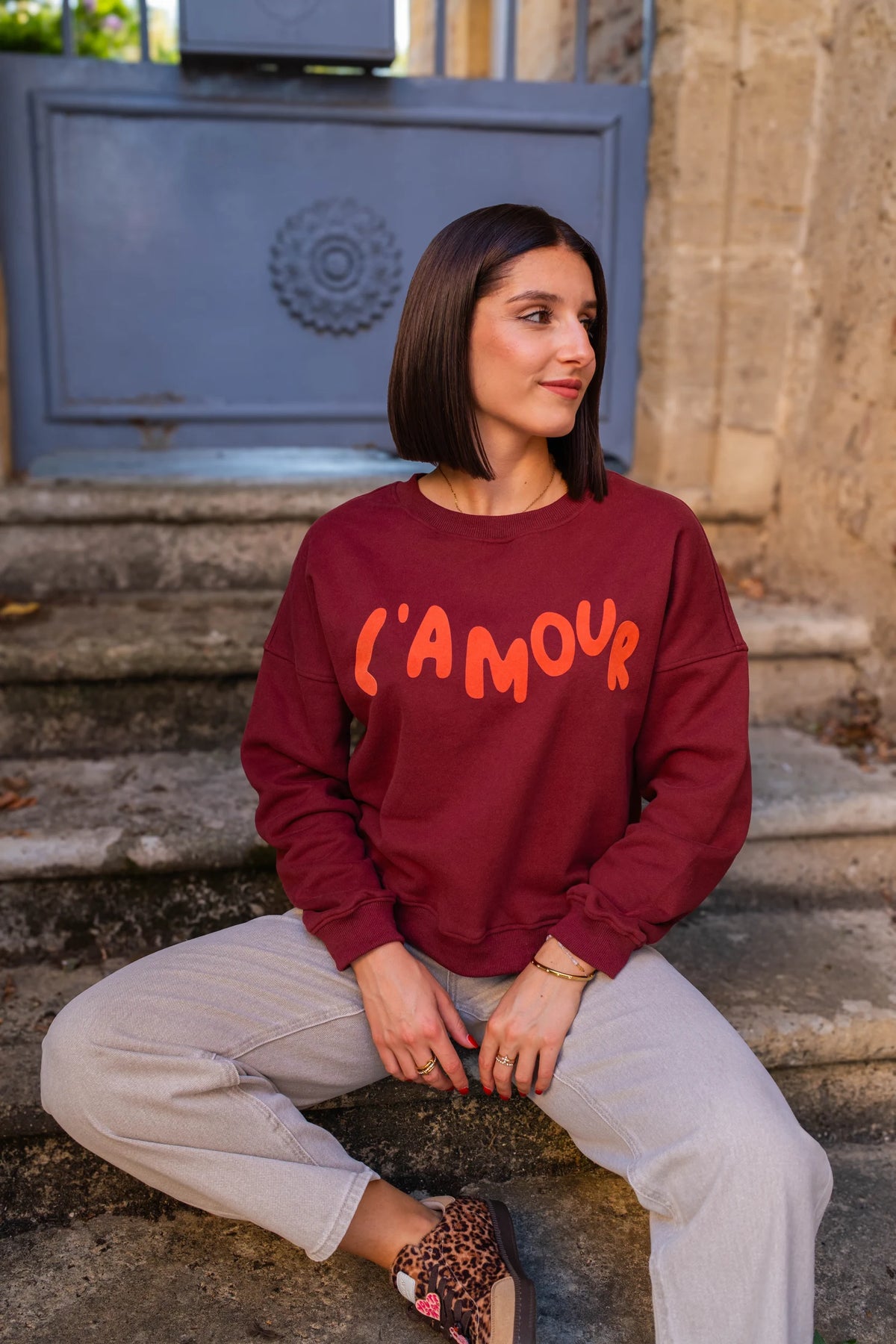 Sweat l'Amour bordeaux