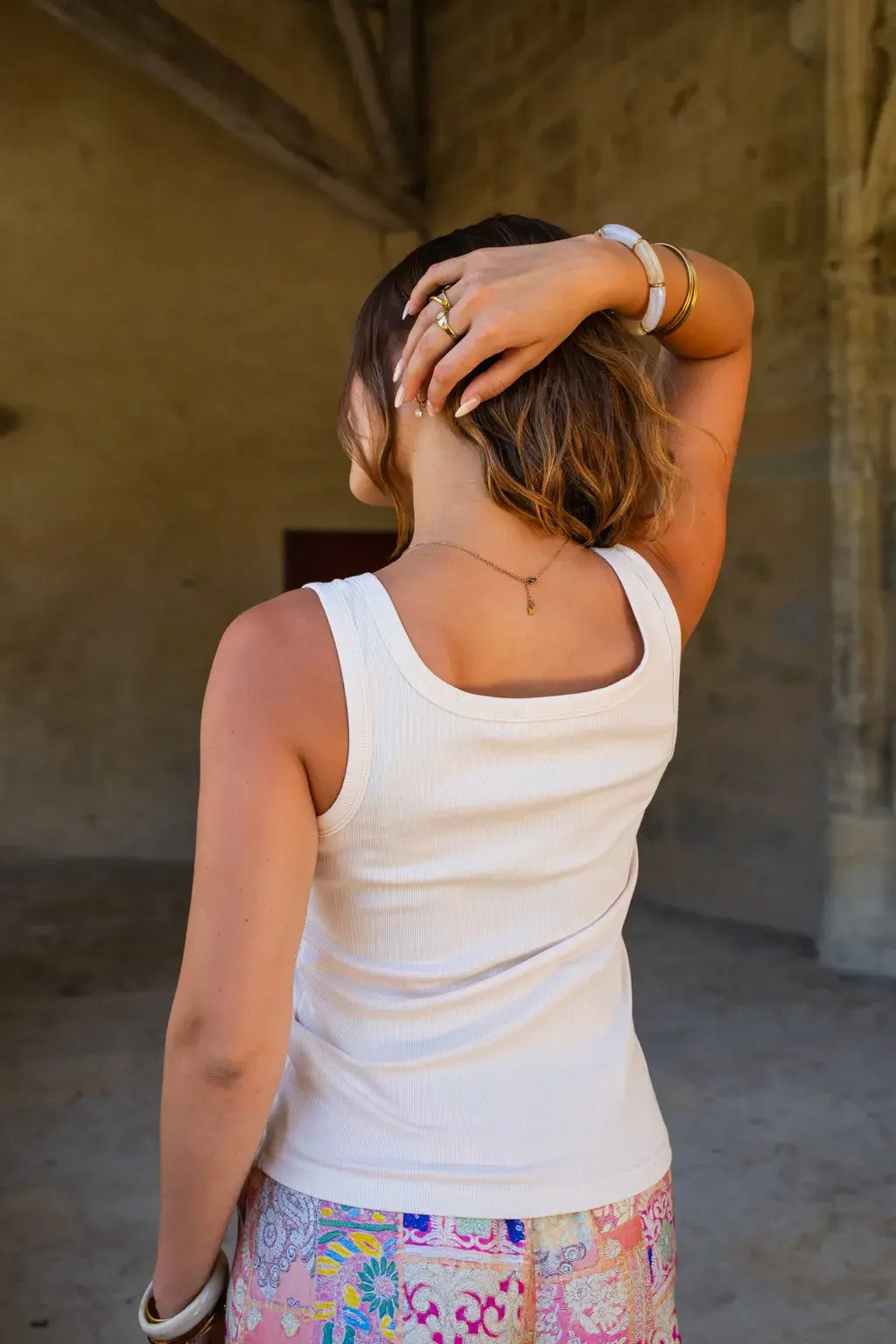 Top Calie beige